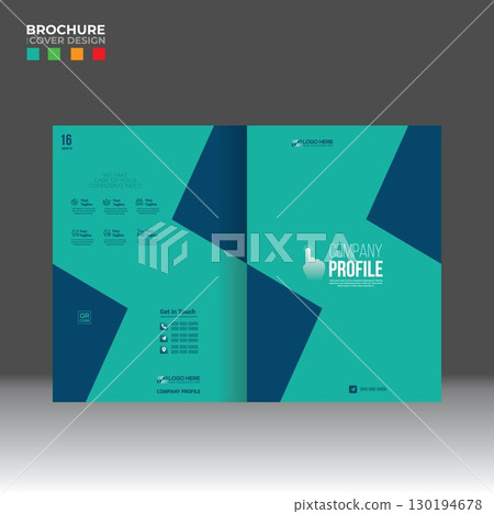 brochure cover design for corporate and any use 130194678