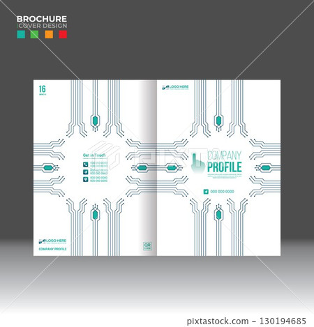 brochure cover design for corporate and any use 130194685