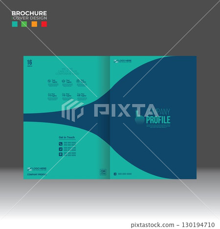 brochure cover design for corporate and any use 130194710