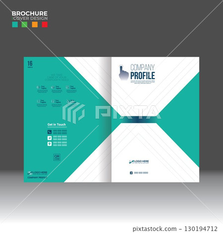brochure cover design for corporate and any use 130194712