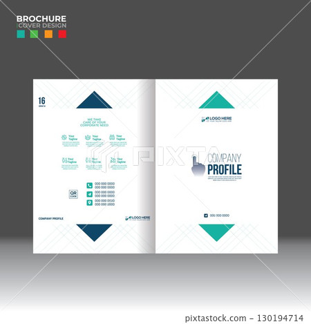 brochure cover design for corporate and any use 130194714