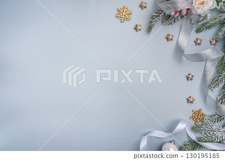 Silver and Frosted Christmas Gifts with Festive Decor Silver and Frosted Christmas Gifts with Festive Decor 130195185