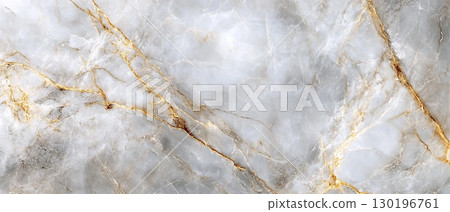 Gray Marble with Golden Veins Gray Marble with Golden Veins 130196761