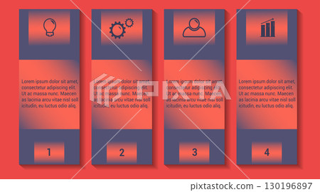 Business infographic template. Business infographic template. 130196897