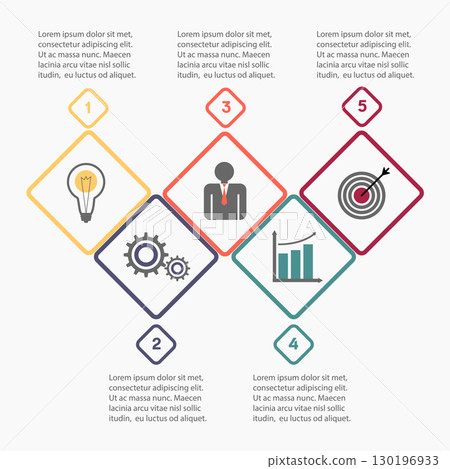 Business infographic template. Business infographic template. 130196933
