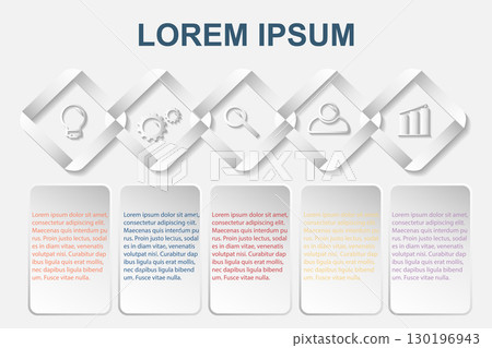 Business infographic template. Business infographic template. 130196943