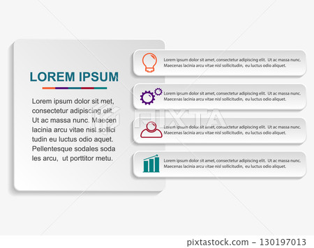 Business infographic template. Business infographic template. 130197013