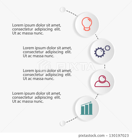 Business infographic template. Business infographic template. 130197023