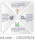 Business infographic template. 130197024
