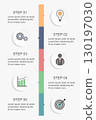 Business infographic template. 130197030