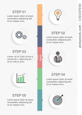 Business infographic template. Business infographic template. 130197030