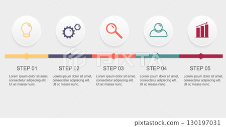 Business infographic template. Business infographic template. 130197031