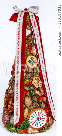 Christmas tree table cones mini decoration for new year 130197038