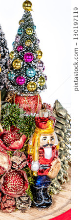 Christmas tree table cones mini decoration for new year 130197119