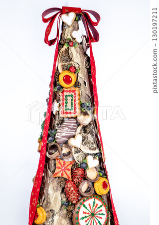 Christmas tree table cones mini decoration for new year Christmas tree table cones mini decoration for new year 130197211