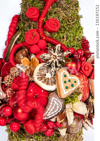 Christmas tree table cones mini decoration for new year 130197252