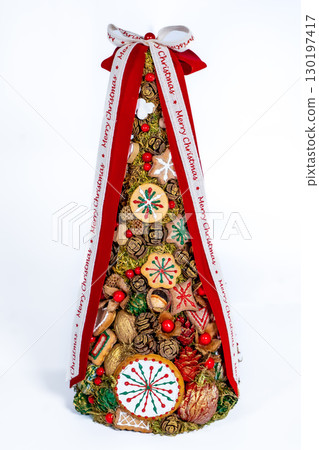 Christmas tree table cones mini decoration for new year Christmas tree table cones mini decoration for new year 130197417