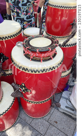 Eisa Festival Drums 130197815