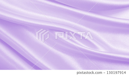 Smooth elegant lilac silk or satin texture as wedding background. Luxurious background design Smooth elegant lilac silk or satin texture as wedding background. Luxurious background design 130197914