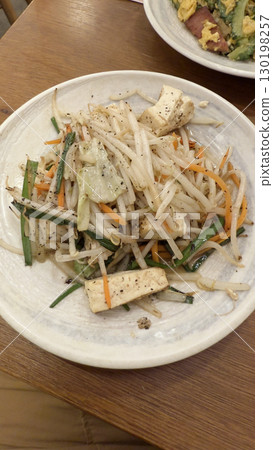 Okinawan island tofu tofu champuru 130198257
