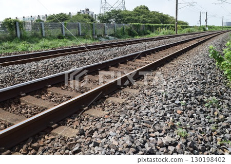 常磐線鐵軌茨城縣 130198402