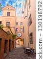 Clock Yard with a Tower in Lviv, Ukraine 130198792