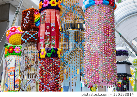 Sendai Tanabata Festival Tanabata decorations for Sendai Tanabata 130198814