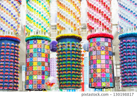 Sendai Tanabata Festival Tanabata decorations for Sendai Tanabata 130198817