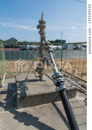 Natural gas field in Mobara City, Chiba Prefecture Natural gas field in Mobara City, Chiba Prefecture 130199339
