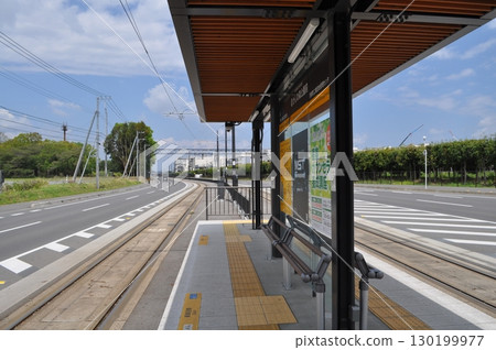 宇都宮輕軌 宇都宮芳賀線 輕軌 鹿之森公園前站 宇都宮輕軌 宇都宮芳賀線 輕軌 鹿之森公園前站 130199977