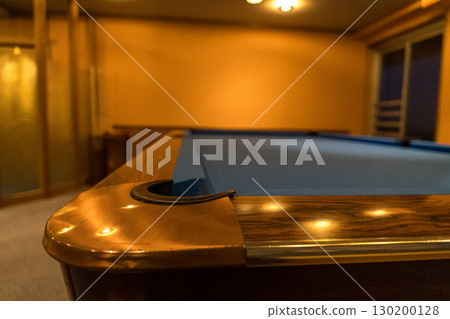A view of a billiards hall in a luxury hotel 130200128