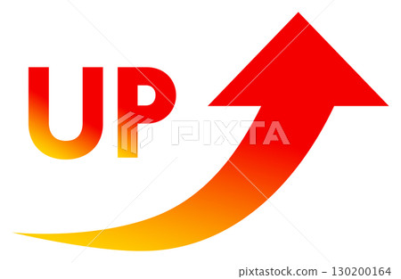 UP symbol illustration representing ambition and growth 130200164