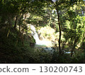 Small waterfall in the forest 130200743