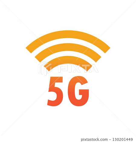 5g icon template vector logo illustration 5g icon template vector logo illustration 130201449