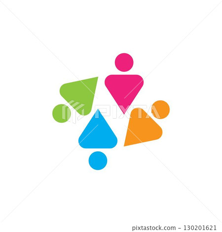 Community, network and social icon Community, network and social icon 130201621