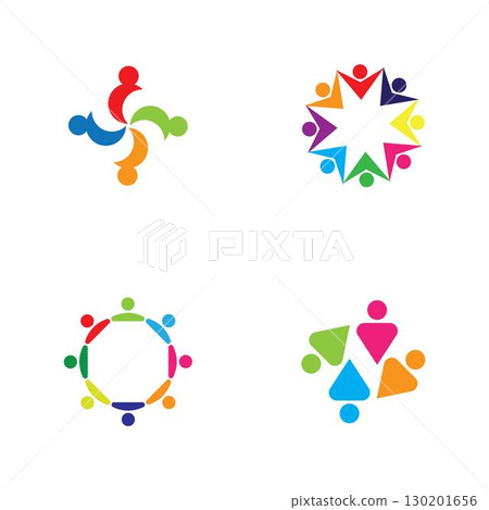 Community, network and social icon Community, network and social icon 130201656