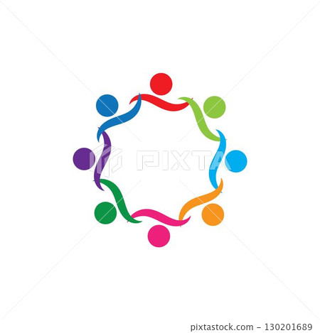 Community, network and social icon Community, network and social icon 130201689