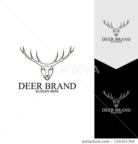 Deer vector icon illustration design Deer vector icon illustration design 130201764