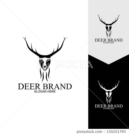 Deer vector icon illustration design 130201765