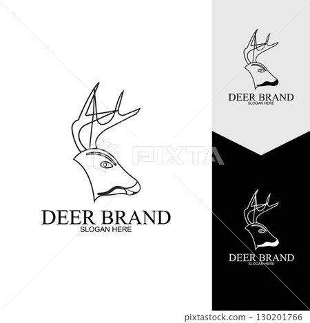 Deer vector icon illustration design Deer vector icon illustration design 130201766