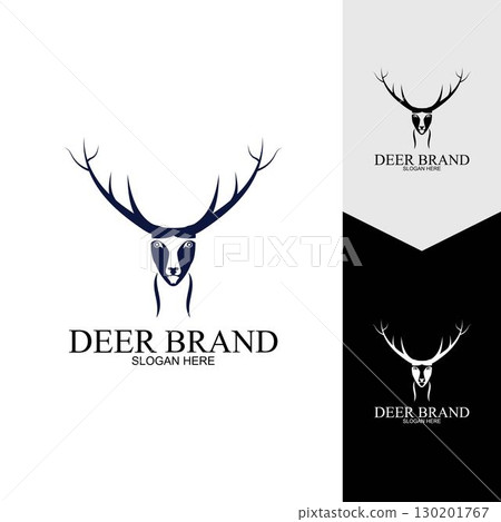 Deer vector icon illustration design Deer vector icon illustration design 130201767