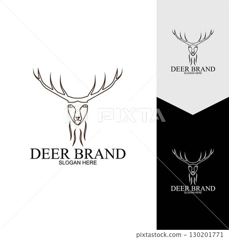 Deer vector icon illustration design Deer vector icon illustration design 130201771