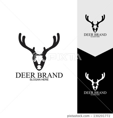 Deer vector icon illustration design 130201772