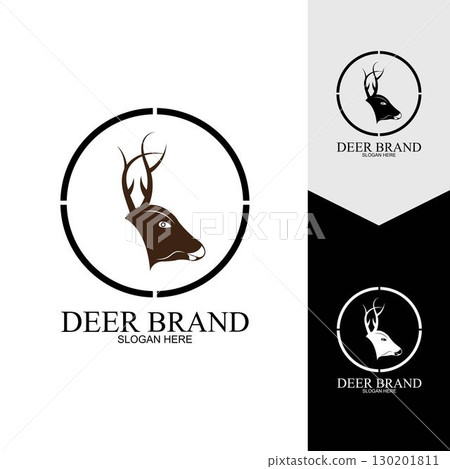 Deer vector icon illustration design 130201811