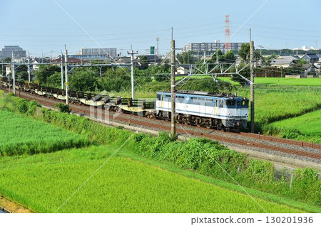 Freight train EF65 Utsunomiya Line Freight train EF65 Utsunomiya Line 130201936