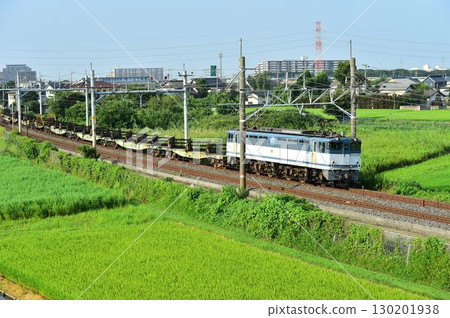 Freight train EF65 Utsunomiya Line 130201938