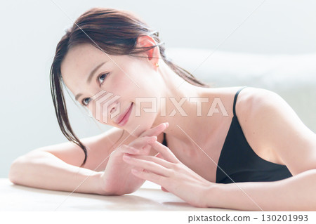 Women skin care beauty concept 130201993