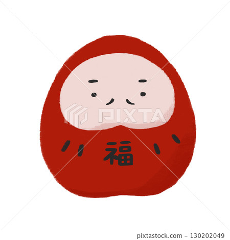 可愛的手繪彩色達摩插圖 可愛的手繪彩色達摩插圖 130202049