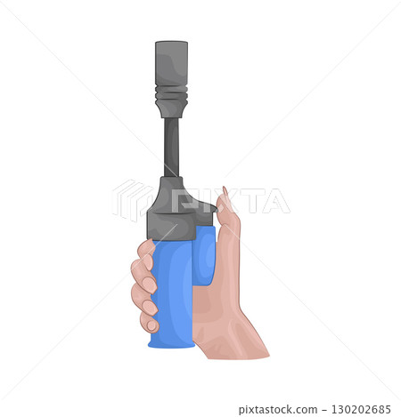 Illustration of Kitchen Gas Lighter 130202685