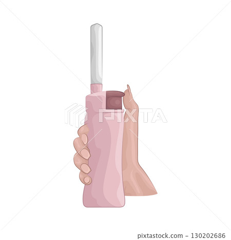 Illustration of Kitchen Gas Lighter 130202686